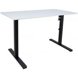 Home4You Ergo Optimal Height Adjustable Desk, 120x60cm, White (K187022) | Height adjustable tables | prof.lv Viss Online