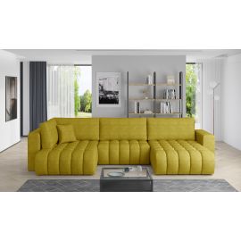 Stūra Dīvāns Izvelkams Eltap Bonito Gojo 175x350x92cm, Dzeltens (CO-BON-RT-45GO) | Stūra dīvāni | prof.lv Viss Online