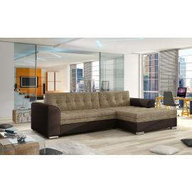 Eltap Conforti Berlin/Soft Corner Pull-Out Sofa 165x275x78cm, Beige (Cf_07) | Corner couches | prof.lv Viss Online