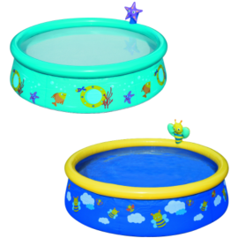 Bestway My First Fast Set Spray Kids Pool 152x38cm Multicolour (57326) | Pools and accessories | prof.lv Viss Online