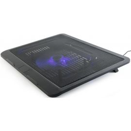 Gembird NBS-1F15-04 Laptop Cooling Stand Black | Gembird | prof.lv Viss Online