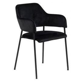 Virtuves Krēsls Black Red White Telo, 55x54x82cm, Melns (MT_ACT/KRZ_TELO-DUBLIN_BLACK_50) | Virtuves krēsli, ēdamistabas krēsli | prof.lv Viss Online