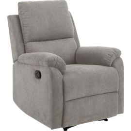 Home4You Sabia Relaxing Chair Light Grey | Upholstered furniture | prof.lv Viss Online