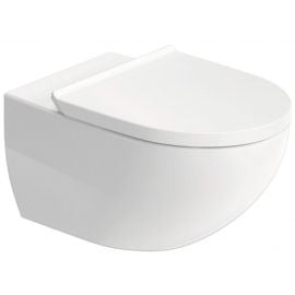 Duravit Architec Wall-Mounted Toilet Bowl with Seat, White (45726900A1) | Hanging pots | prof.lv Viss Online