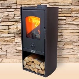 Blist Polar Firewood Stove Black | Fireplaces (fireplace inserts) | prof.lv Viss Online