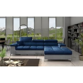 Eltap Ricardo Monolith/Monolith Corner Pull-Out Sofa 60x280x90cm, Blue (Ric_59) | Upholstered furniture | prof.lv Viss Online