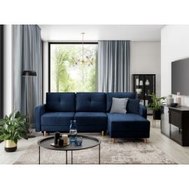 Eltap Roxi Loco Corner Pull-Out Sofa 165x240x90cm, Blue (CO-ROX-U-40LO) | Sofas | prof.lv Viss Online