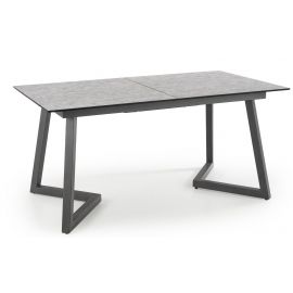 Halmar Tiziano Extendable Table 160x90cm, Grey/Dark Grey | Kitchen tables | prof.lv Viss Online