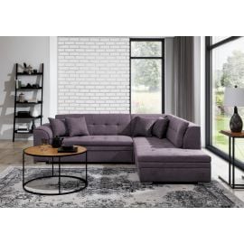Eltap Pieretta Poco Corner Pull-Out Sofa 205x260x80cm Violet (Prt_120) | Corner couches | prof.lv Viss Online