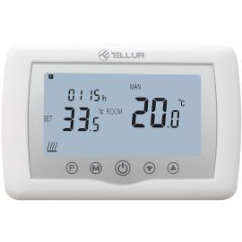 Термостат Tellur TLL331151 Умный Белый (T-MLX43933) | Радиаторы | prof.lv Viss Online