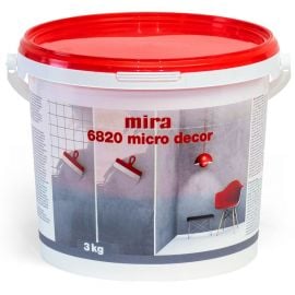 Mira 6820 Микро Декор Декоративный Шпаклевка - Микроцемент для внутренних помещений | Mira | prof.lv Viss Online