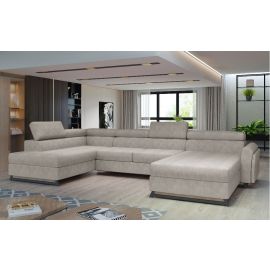 Изысканный угловой диван Eltap Josette U-формы 190x370x98 см | Раскладные диваны | prof.lv Viss Online