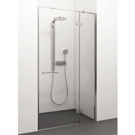 Glass Service Kristin 110cm 110KRI+ Transparent Chrome Shower Doors | Stikla Serviss | prof.lv Viss Online