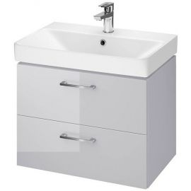 Cersanit Lara ванна с комнатной раковиной с шкафчиком Mille Slim 60, Серый (85641) NEW | Cersanit | prof.lv Viss Online