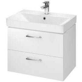 Cersanit Lara bathroom sink with cabinet Mille Slim 60, White (85642) NEW | Cersanit | prof.lv Viss Online