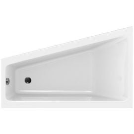 Cersanit Crea 100x160cm Asymmetrical Bath, Acrylic, Left Side, White (856030) | Corner baths | prof.lv Viss Online