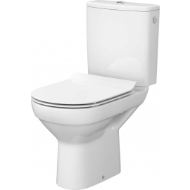 Tualetes Pods Cersanit City Compact New CleanOn ar SC/QR vāku, Balts (800103) | Toilets | prof.lv Viss Online