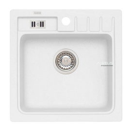 Virtuves izlietne Alveus Niagara 20 11, Iebūvējamā, Granīts, Balta (501746934) | Virtuves izlietnes | prof.lv Viss Online