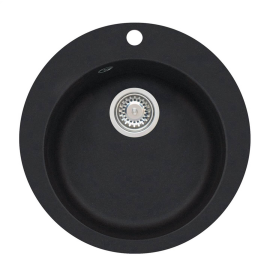 Virtuves izlietne Alveus Victoria 3321091, Iebūvējamā, Granīts, Melna (501746977) | Virtuves izlietnes | prof.lv Viss Online