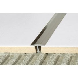 T-veida Sadalošā Līste Effector Alumīnija, Sudraba, 9x26mm, 1m (A56 91 100) | Flīžu līstes | prof.lv Viss Online