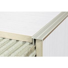 Pakāpienu Profils Effector 13x10x2500mm, Zelts (A58 00 250) | Grīdas savienojuma līstes | prof.lv Viss Online