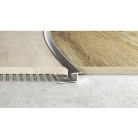 Grīdas Profils Effector 10x15x2500mm, Zelts (AS92 00 25) | Grīdas savienojuma līstes | prof.lv Viss Online