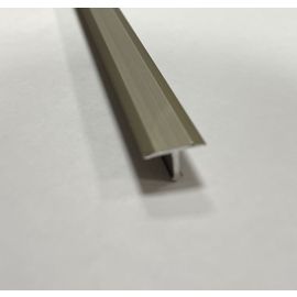 T-veida Sadalošā Līste Effector Alumīnija, Bēša, 9x13mm, 3m (A54 02 300) | Уголки для плитки | prof.lv Viss Online