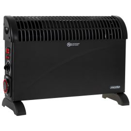 Elektriskais Sildītājs Mesko MS 7741B Ar Termostatu 2000W, Melns (370460) | Электрические обогреватели | prof.lv Viss Online