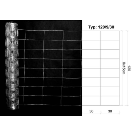 Žogs mežam Garden Center cinkots 1.2x25m rullis, 150x300mm acs | Žogi ruļļos | prof.lv Viss Online