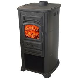 Malkas Kamīns Nordflam Merido 5.4kw, Melns | Fireplaces (fireplace inserts) | prof.lv Viss Online