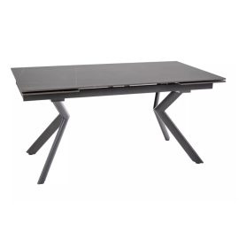 Virtuves galds Signal Norton, 90x160-240x75cm, Melna (NORTONC160) | Virtuves galdi / ēdamgaldi | prof.lv Viss Online