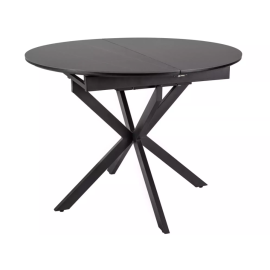 Virtuves galds Signal Gaston Ceramic 100, 100x100-135x76cm, Melna (GASTONC100) | Virtuves galdi / ēdamgaldi | prof.lv Viss Online