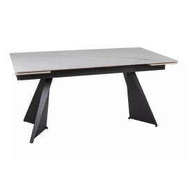 Virtuves galds Signal Laconi, 90x160-220x75cm, Marmora balta (LACONIBC160) | Virtuves galdi / ēdamgaldi | prof.lv Viss Online