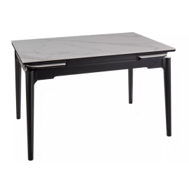 Virtuves galds Signal Sento, 80x120-180x75cm, Marmora balta (SENTOBC120) | Virtuves galdi / ēdamgaldi | prof.lv Viss Online