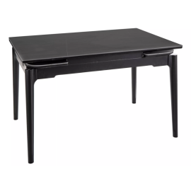 Virtuves galds Signal Sento, 80x120-180x75cm, Melna (SENTOC120) | Virtuves galdi / ēdamgaldi | prof.lv Viss Online