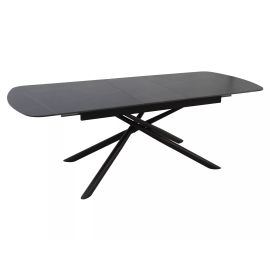 Virtuves galds Signal Vector, 90x160-200x75cm, Melna (VECTORC160) | Virtuves galdi / ēdamgaldi | prof.lv Viss Online