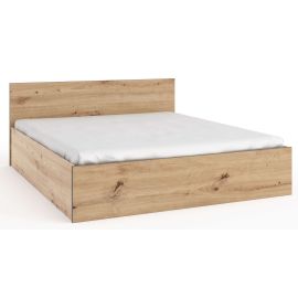 Koka Divguļamā Gulta Adrk Pola 13, 160x200cm, Bez Matrača, Brūna (B-POL-13-ART-W013) | Gultas ar veļas kasti | prof.lv Viss Online