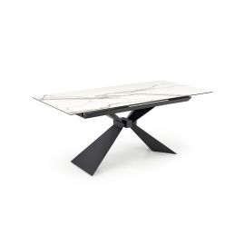 Virtuves galds Halmar Luciano, 90x180-230x75cm, Marmora balta (V-CH-LUCIANO-ST-BIAŁY) | Virtuves galdi / ēdamgaldi | prof.lv Viss Online