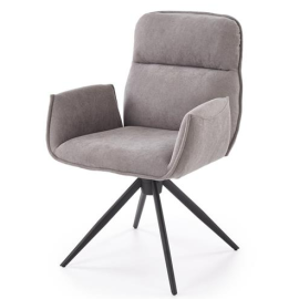 Virtuves Krēsls Halmar K574 49x60x88cm, Melns/Pelēks (V-CH-K/574-KR-POPIEL) | Halmar | prof.lv Viss Online