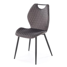 Virtuves Krēsls Halmar K569 54x47x84cm, Melns/Pelēks (V-CH-K/569-KR-POPIEL) | Halmar | prof.lv Viss Online