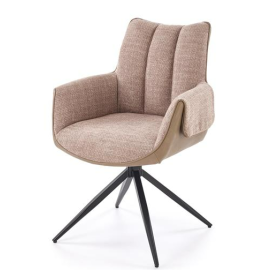 Virtuves Krēsls Halmar K579 64x65x87cm, Melns/Brūns (V-CH-K/579-KR-BRĄZOWY) | Halmar | prof.lv Viss Online