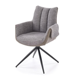 Virtuves Krēsls Halmar K579 64x65x87cm, Melns/Pelēks (V-CH-K/579-KR-POPIEL) | Halmar | prof.lv Viss Online