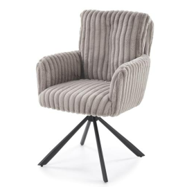 Virtuves Krēsls Halmar K572 68x62x93cm, Melns/Pelēks (V-CH-K/572-KR-POPIELATY) | Halmar | prof.lv Viss Online