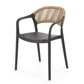 Virtuves Krēsls Halmar K582 55x56x78cm, Melns (V-CH-K/582-KR) | Halmar | prof.lv Viss Online