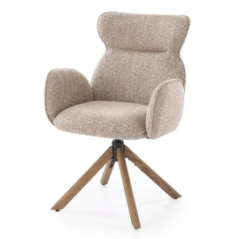 Virtuves Krēsls Halmar K585 63x64x93cm, Brūns/Bēšs (V-CH-K/585-KR-C.BEŻOWY/J.ORZECH) | Halmar | prof.lv Viss Online