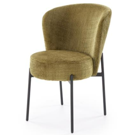 Virtuves Krēsls Halmar K590 55x66x80cm, Melns/Olīvu (V-CH-K/590-KR-OLIWKOWY) | Halmar | prof.lv Viss Online