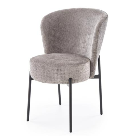 Virtuves Krēsls Halmar K590 55x66x80cm, Melns/Pelēks (V-CH-K/590-KR-POPIELATY) | Halmar | prof.lv Viss Online