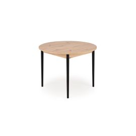 Virtuves galds Halmar Pivot, 102x102-142x75cm, Ozola (V-PL-PIVOT-ST-ARTISAN/CZARNY) | Virtuves galdi / ēdamgaldi | prof.lv Viss Online