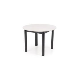 Virtuves galds Halmar Ringo, 102x102-142x76cm, Kašmira (V-PL-RINGO-ST-KASZMIR/CZARNY) | Virtuves galdi / ēdamgaldi | prof.lv Viss Online