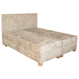 Kontinentālā Divguļamā Gulta Halmar Largo 160, 160x200cm, Bez Matrača, Bēša (V-PL-LARGO_160-LOZ-BEŻOWY) | Gultas ar veļas kasti | prof.lv Viss Online